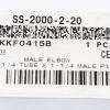 SWAGELOK FITTING ELBOW 1-1/4in S.S.