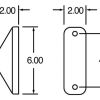 TRUCK-LITE SIGNAL-STAT, AUXILIARY TURN SIGNAL, 2 SCREW, 12 V