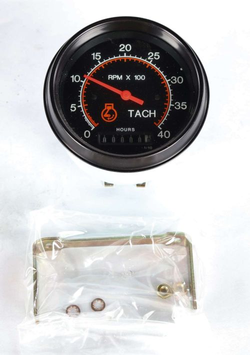 CENTROMOTION-MAXIMATECC-MAXIMA TECH/DATCON INSTRUM TACHOMETER/HOURMETER 12V MODEL 28M4CU-3\" FACE DIAM
