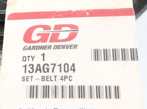 GARDNER DENVER SET-BELT 4PC