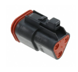 CONNECTOR PLUG 3-WAY  HOUSING FOR FEMALE TERMINALS