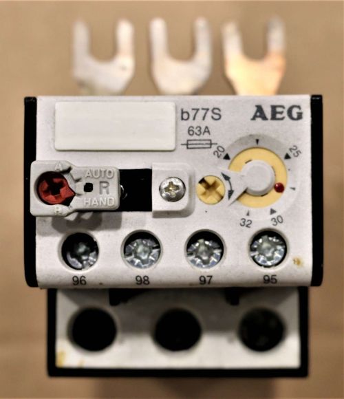 GE THERMAL OVERLOAD RELAY 63A