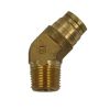 PARKER FITTING PUSH TO CONNECT MALE ELBOW 45DEG RIGID 1/2