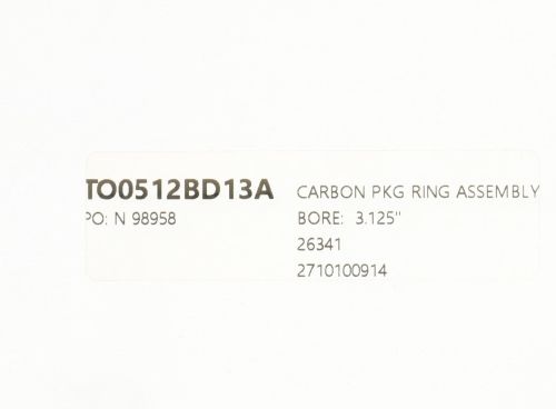 ATLAS COPCO CARBON PKG RING ASSEMBLY BORE 3.125INCH