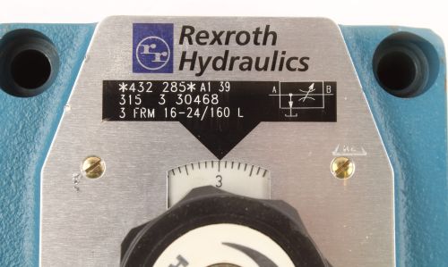 REXROTH FLOW CONTROL VALVE