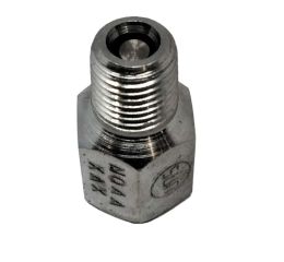 GAUGE LINE FUSE: MALE 1/4 NPTF TO FEMALE 1/4 NPTF