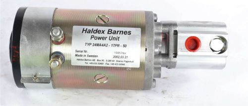HALDEX-BARNES POWER UNIT: ELECTRIC MOTOR/HYDRAULIC GEAR PUMP ASSEMBLY