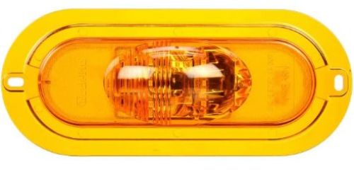 TRUCK-LITE LED SIDE TURN SIGNAL  YELLOW FLANGE MOUNT  12V