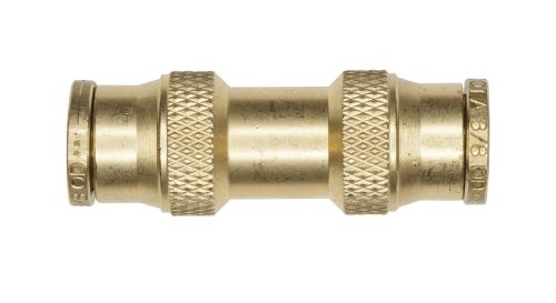HALDEX FITTING UNION CONNECTOR 3/8\" TUBE PUSH