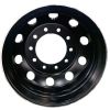 CWS 24.5X8.25 HUB PILOT SATIN BLACK FINISH WHEEL