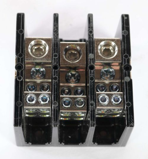 LITTELFUSE ELECTRICAL DISTRIBUTION BLOCK 3-POLE 4 PER POLE