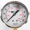 WEISS INSTRUMENTS LIQUID FILLED GUAGE 0-100psi