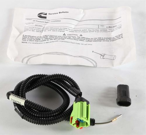CUMMINS HARNESS OIL PRESSURE SWITCH