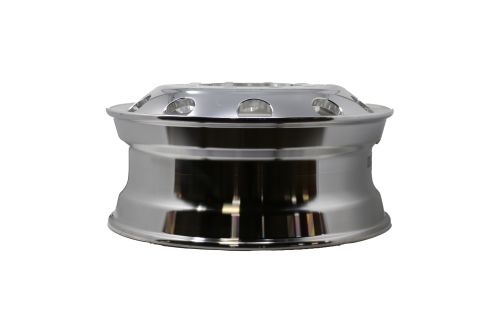 CWS 22.5X8.25 HUB PILOT HIGH LUSTER POLISH WHEEL