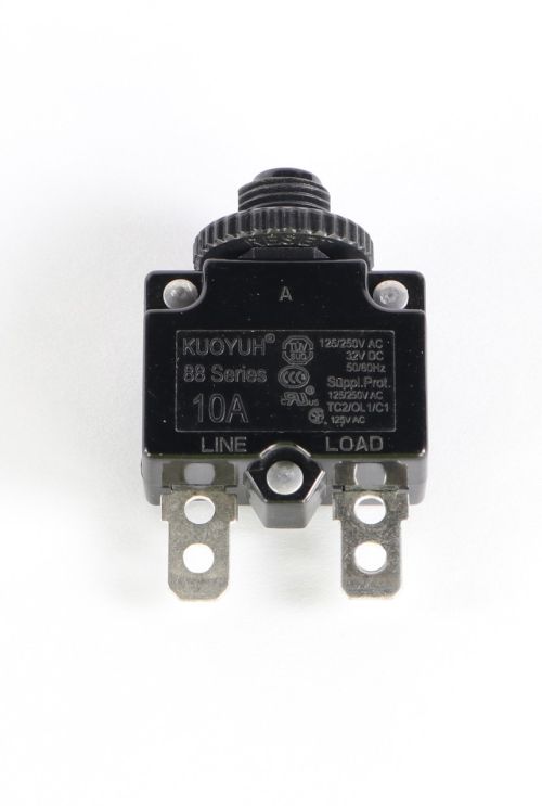 KUOYUH W.L. ENTERPRISE CO. LTD. CIRCUIT BREAKER 88 SERIES  125/250 VAC  50/60HZ