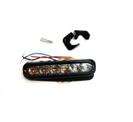 AMBER WHITE LED CODE 3