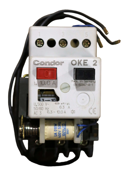 CONDOR MANUAL MOTOR STARTER ASSEMBLY 6.3-10A ADJUSTABLE