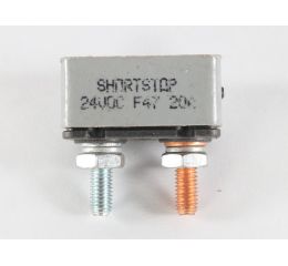 24V BREAKER 20 AMP MANUAL RESET