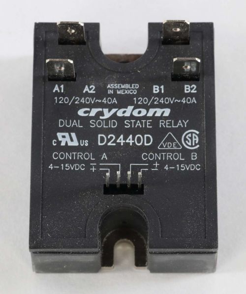 SENSATA - CRYDOM DUAL SOLID STATE RELAY 40A
