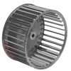 RED DOT BLOWER WHEEL 5.75in. OD C 3.125in. W - CW STEEL