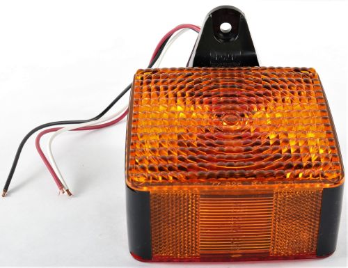 TRUCK-LITE DUAL FACE SIDE MARKER 2 WIRE PEDESTAL LIGHT 2 STUD