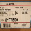 REGAL REXNORD - CENTURY AC MOTOR/A.O.SMITH ELECTRIC MOTOR 1/3HP 115/230V 60Hz N48Y