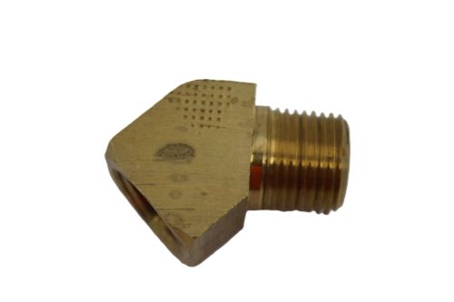 PARKER FITTING PIPE BRASS 45 DEG EXTRUDED STREET ELBOW