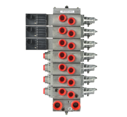 HYDRAULIC CONTROL VALVE ASSEMBLY - 7-SECTION