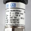 WIKA PRESSURE SENDER TRANSMITTER 891.09.1017