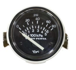 OIL PRESSURE GAUGE 0-80PSI 12V