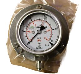 PRESSURE GAUGE 63 / 0 - 25 BAR
