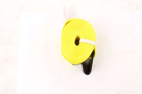 ANCRA INTERNATIONAL 4”X27’ WINCH STRAP W/ FLAT HOOK 5400LB WLL.