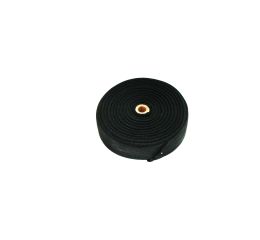STRAP NYLON 1\"W BLK X 75' FULL ROLL