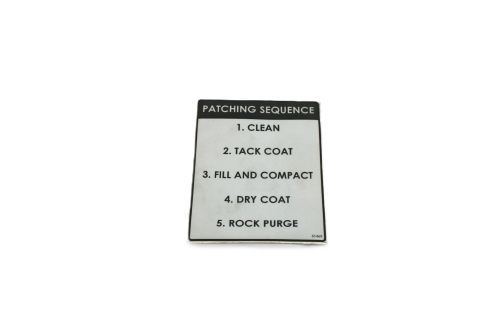 SCHWARZE SEQUENCE DECAL