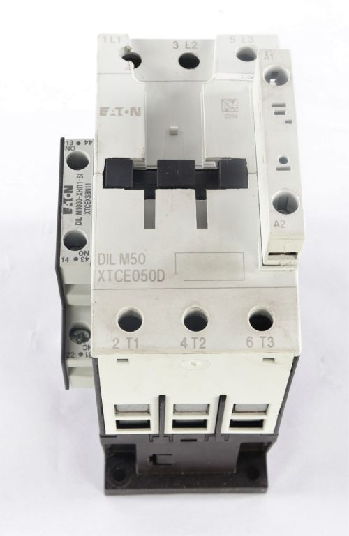 CUTLER HAMMER CONTACTOR 220/240VAC  50A 3P TYPE DILM50 SERIES XT
