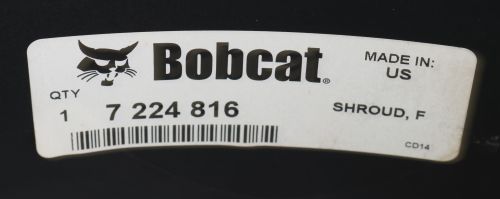 BOBCAT SHROUD: FAN