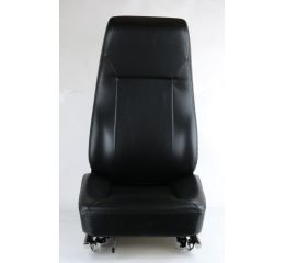 SEAT - HIGHT BACK NO ARMS BLACK VINYL