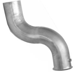 EXHAUST PIPE  ALUMINIZED STEEL
