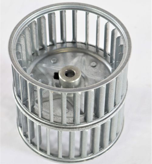 RED DOT BLOWER WHEEL 3.75in x 3.87in DUAL STEEL