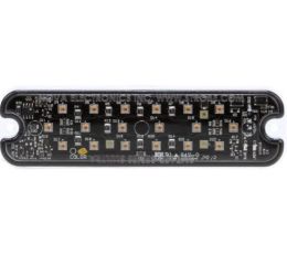 SLIM LED STROBE LIGHT  CLEAR SURFACE MOUNT  12V
