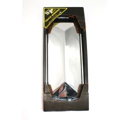 MIRROR OEM STYLE PYRAMID BACK CHROME-HEATED