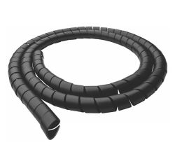 SPIRAL WRAP BLACK 1in OD 16 FEET/BOX ($/BOX)