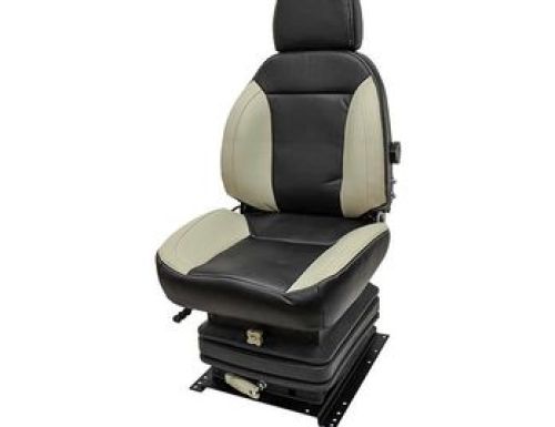 JOHN DEERE AFTERMARKET ECONOMY SEAT ASSEMBLY W/ HEADREST, VINYL