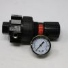 PARKER PRESSURE REGULATOR W/GAUGE 175 °F MAX OPER TEMP
