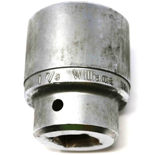 J.H. WILLIAMS INDUSTRIAL TOOLS SOCKET: 1-7/8 12PT 1\" DRIVE
