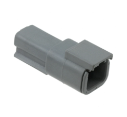 CONNECTOR DTM 2 WAY RECEPTACLE