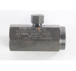 CHECK VALVE 1/2IN 5000PSI 1/4IN  PORT 6 PGM