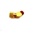 PARKER FITTING PIPE MALE CONNECTOR 45DEG ELBOW NTA BRASS