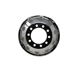 24.5X8.25 HUB PILOT HIGH LUSTER POLISH WHEEL