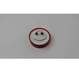 2 RED LED RND C/M LAMP